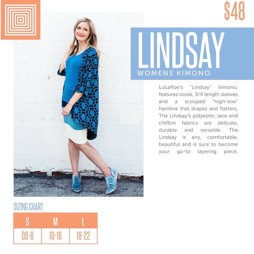 LuLaRoe Lindsay Fuchsia Kimono – NWT - Picture 4 of 4